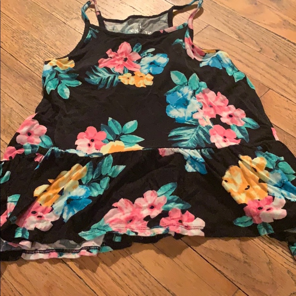 Flower tank top